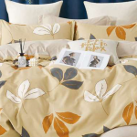Bavlnené posteľné obliečky flowers F703 – Obrázok 2