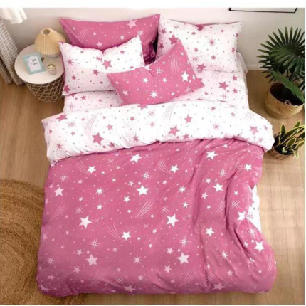 Bavlnené posteľné obliečky 7-dielne star S2003