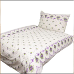 Bavlnené posteľné obliečky flowers 4-dielne