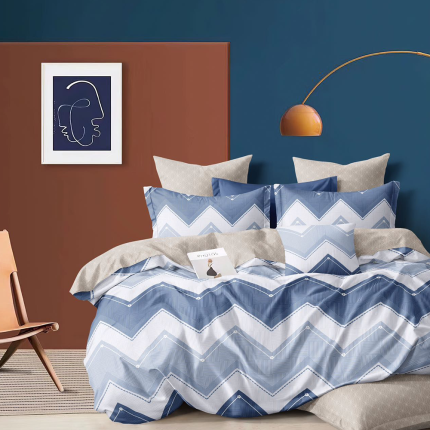 Bavlnené posteľné obliečky 7-dielne Nová 8112