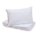 Detská súprava: Paplón a Vankúš (biela)