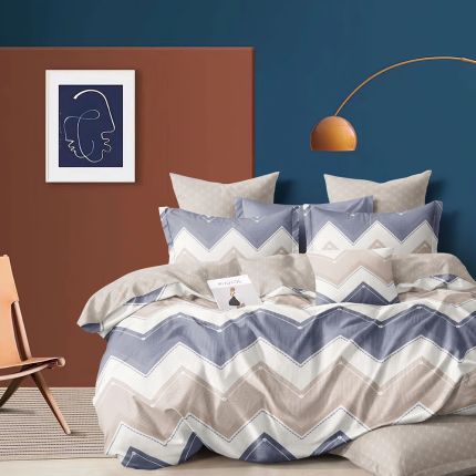 Bavlnené posteľné obliečky 7-dielne Nová 8114