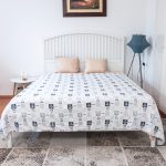 Plyšová deka s námorníckym vzorom