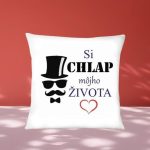 Obliečky na vankúše fúzy 45x45 cm T-223