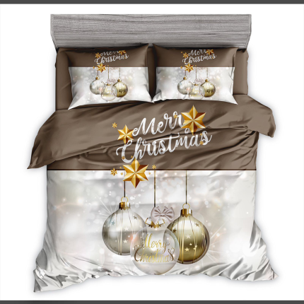 Posteľné obliečky Vianoce 7-dielna Sada christmas SE442