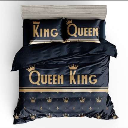 BAVLNENÉ obliečky 7-dielne Nový queen K75651
