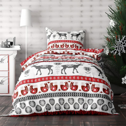 Vianoce Posteľná bielizeň 2-dielna Sada Nový SN55643
