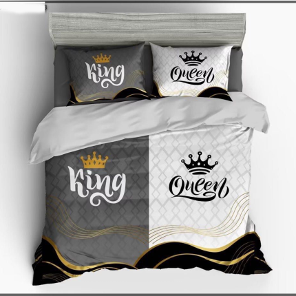 BAVLNENÉ obliečky 7-dielne Nový queen K75654