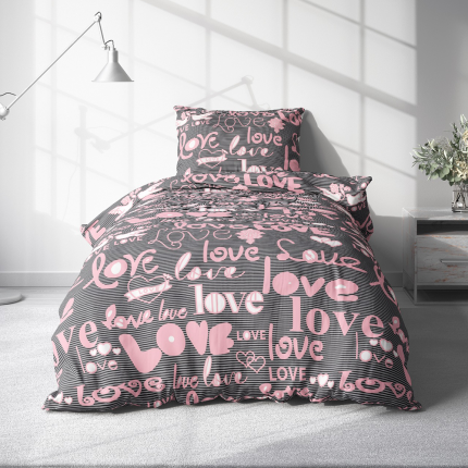 Bavlnené obliečky 2 dielna Nový romantický love L56711