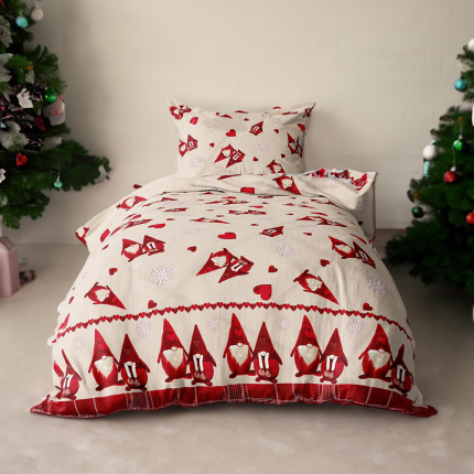 Flanelové obliečky Nová vianoce 3-dielna sada DS56547