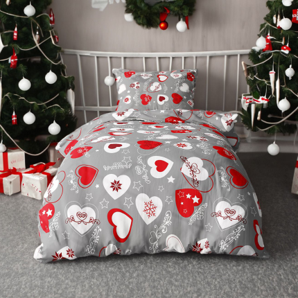 Flanelové obliečky Nová vianoce 3-dielna sada DS56548
