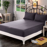 Froté plachta tmavo šedá F103