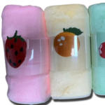 Fruity 4-dielna súprava osuska z mikrovlákna – Obrázok 2