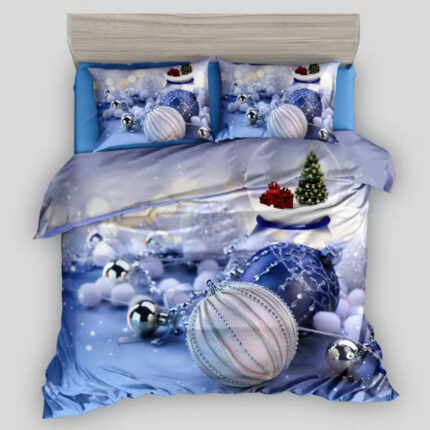 Vianočné Bavlnené Obliečky 7-dielna Sada V707