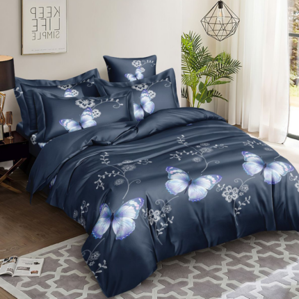 Bavlnené obliečky butterfly 3-dielna sada B385
