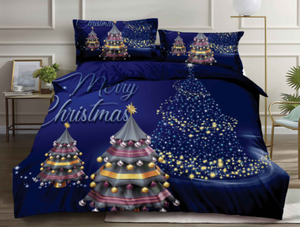 Vianoce obliečky 3-dielna Sada happy day hd4521