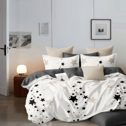 Bavlnené obliečky star 3-dielna sada B323
