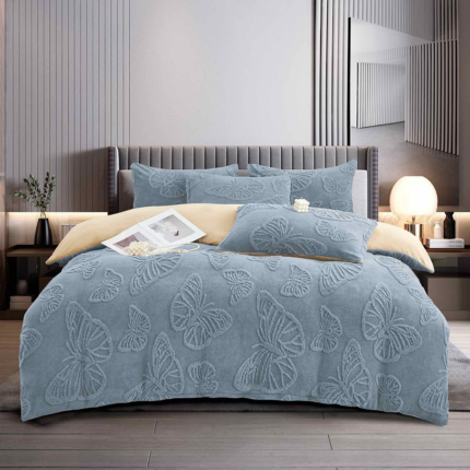 mikroplyš obliečky Cozy Current 7-dielna sada BW5625