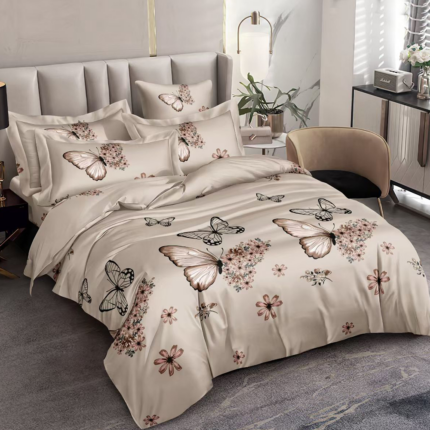 Bavlnené obliečky butterfly 7-dielna sada B7F406