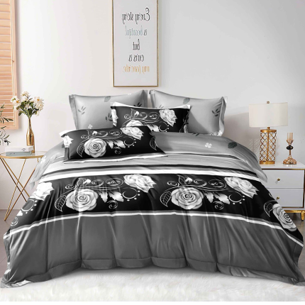 Posteľné obliečky Elegantný 3-dielna Sada B3C1803