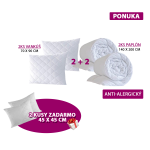 Ponuka Súprava paplón a vankúš 2 + 2