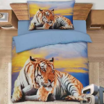 Bavlnené obliečky 2 dielna tiger B2D209
