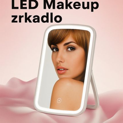 LED Makeup Zrkadlo s Dotykovým Ovládaním – Model NZ520