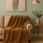 Mikroflísová deka POMPON 200 x 230 cm – super mäkká a pohodlná POD656