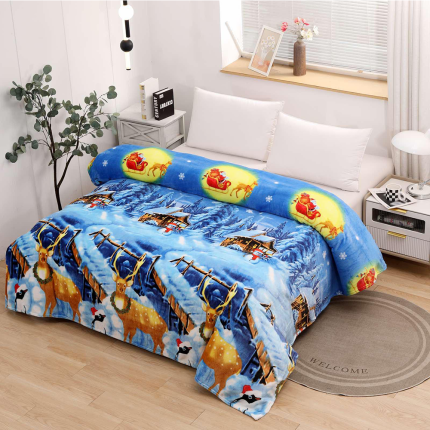 Vianočný novy Mikro deka 200×220 cm DV5098