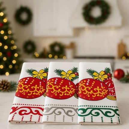 Vianočné kuchynské utierky – 3 k 110253