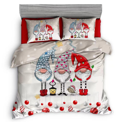 Bavlnené obliečky vianočné 7-dielna sada C40336