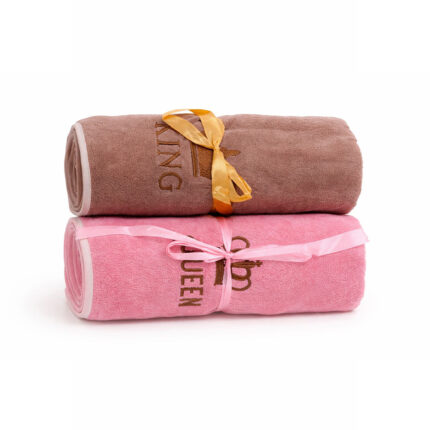 Mikroplušová osuška KING / QUEEN – 70 × 140 cm 01