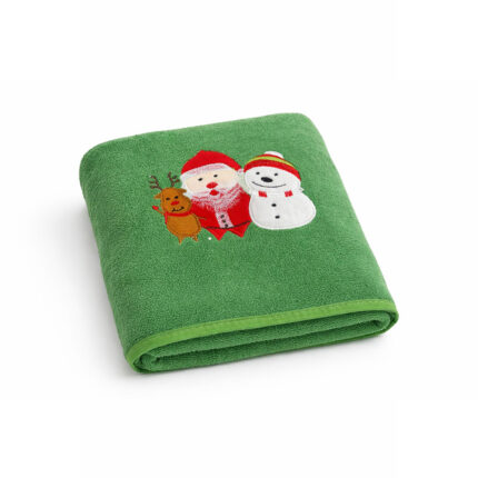 Vianočná osuška Santa Sob Snehuliak 70 ×140 cm 03