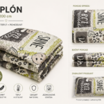 Paplón 140 x 200 cm – Moderný shine