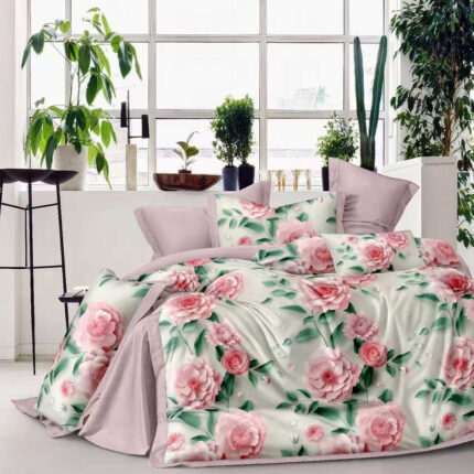 Luxus kvetinový vzor  – 7-dielna posteľná súprava