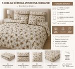 Bavlnene obliecky 7-dielna kvetinovým motívom 100% Bavlna – Obrázok 2